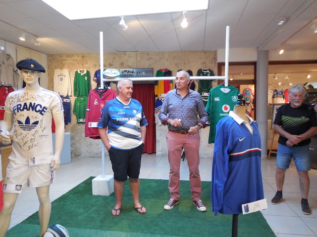 Expo : maillots de rugby