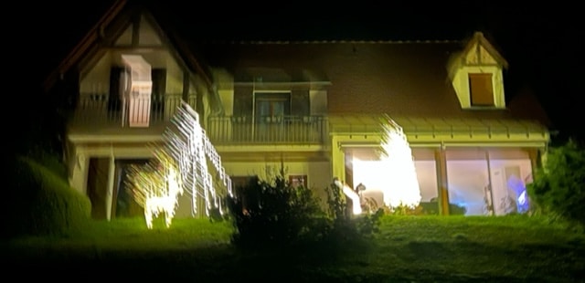 Des Châtillonnais illuminent leur maison
