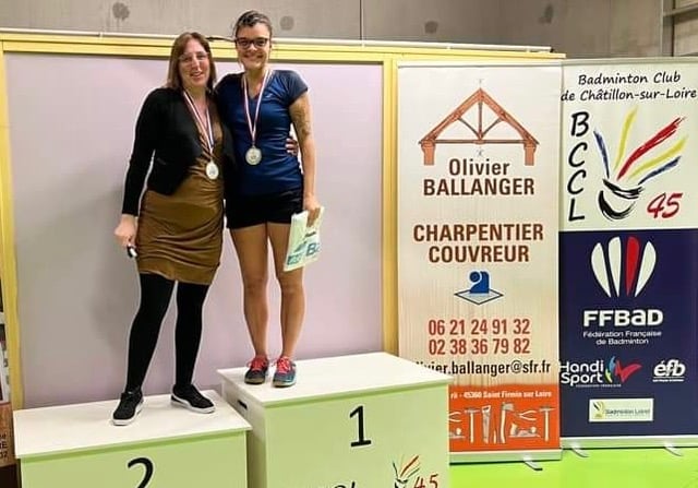 Des victoires en rafale au tournoi de badminton à Châtillon
