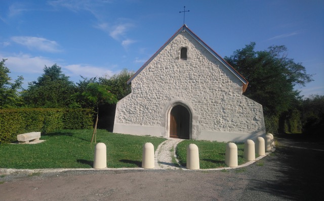 La chapelle Saint Hubert restaurée.