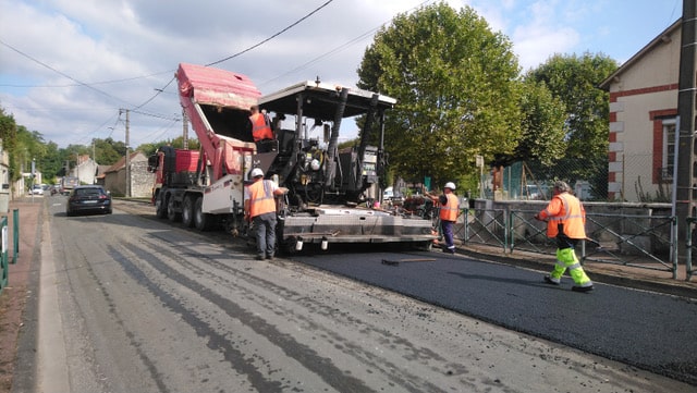 Des travaux rue de la Marne