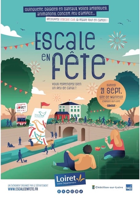 Le programme d’Escale en fête qui a lieu le 21 septembre à Mantelot