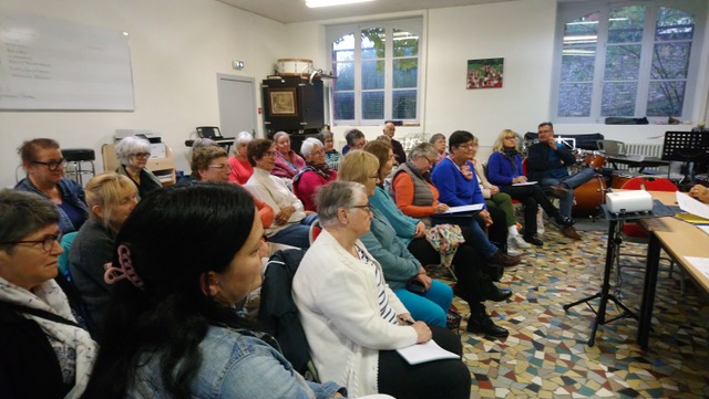 La chorale, La clef des chants, se porte bien