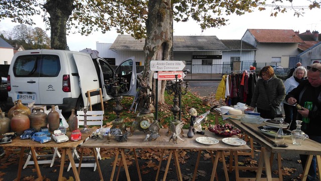 Le traditionnel vide-grenier d’automne