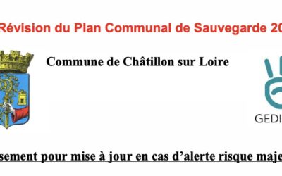 Châtillonnais ! Inscrivez-vous aux alertes de risques majeurs !