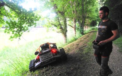 Un robot bien utile pour l’entretien des espaces verts
