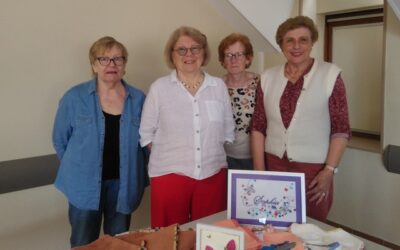 Tricots, coutures et broderies des Petites mains au centre médico-social