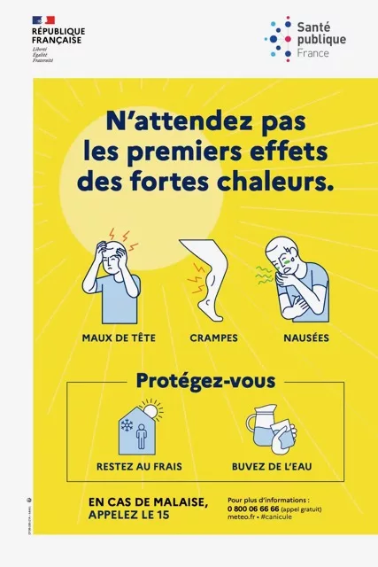 Affiche-1 Durant la canicule, la mairie est à la disposition des personnes vulnérables