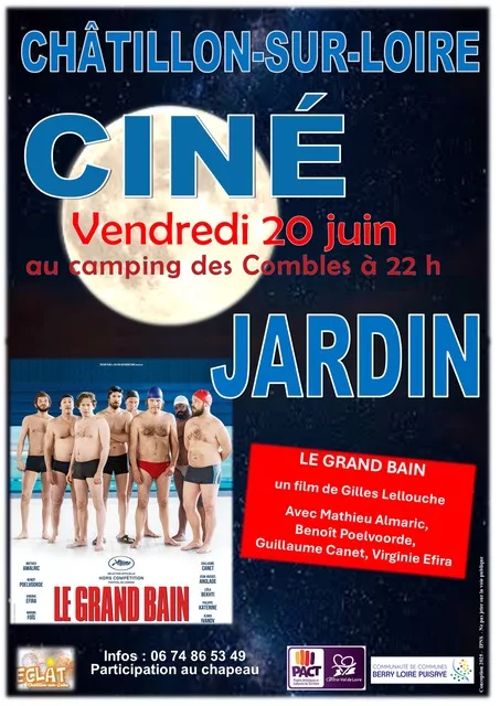 Affiche 2025 Ciné Jardin Ciné-jardin