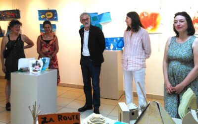 Exposition des créations artistiques des collégiens