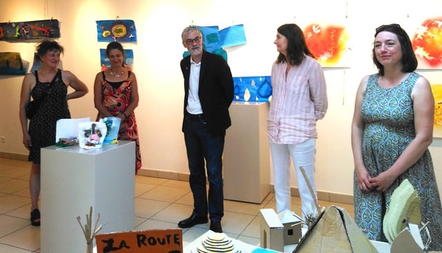 Exposition des créations artistiques des collégiens