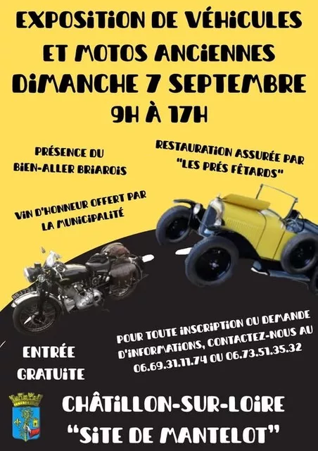 Exposition de véhicules et motos