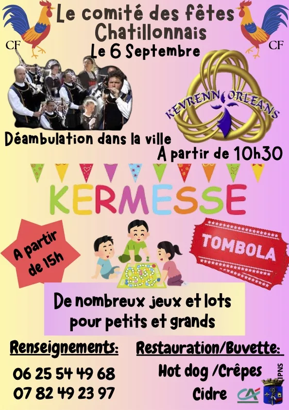 AFFICHE KERMESSE ok Kermesse en ville