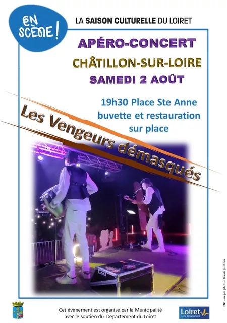 Affiche Apéro concert 2 août - OK Concert à Mantelot
