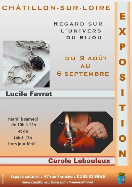 Affiche expo bijou Soirée Disco