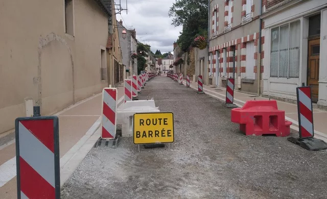 Les travaux du centre-ville avancent comme prévu