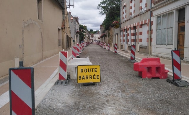 Les travaux du centre-ville avancent comme prévu