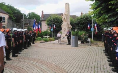 La cérémonie patriotique du 14 Juillet