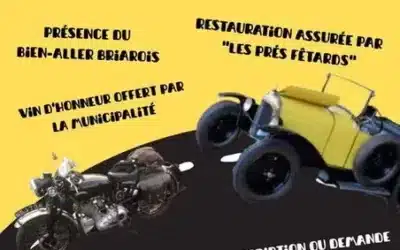 Autos et motos anciennes à Mantelot, le 7 septembre