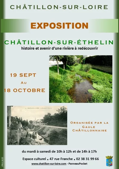 Affiche expo Châtillon-sur-Éthelin OK Exposition de véhicules et motos