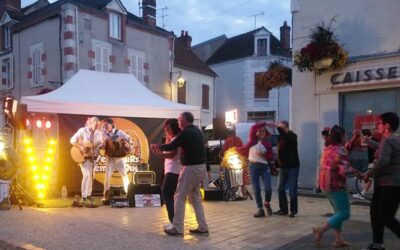 Châtillon en robe de fête