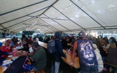 Le stade de foot, en ébullition pour une grande journée de fête