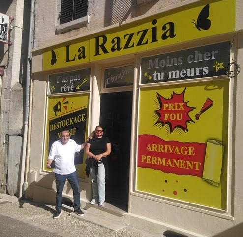 Razzia de produits déstockés à Châtillon !