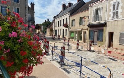 La rue des Prés doit se rouvrir le vendredi 26 septembre à la circulation