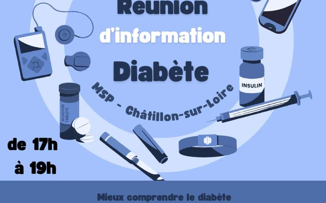 Conférence sur le diabète à la Maison de santé (MSP) de Châtillon