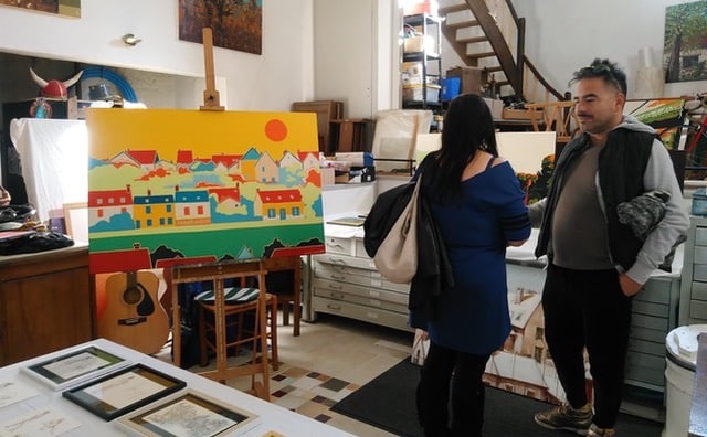 Rencontrer les artistes dans leurs ateliers