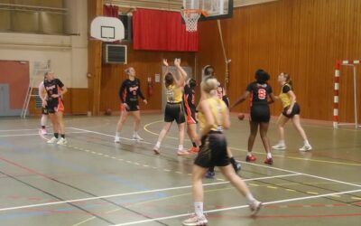 Les basketteuses châtillonnaises s’inclinent avec panache face aux berruyères