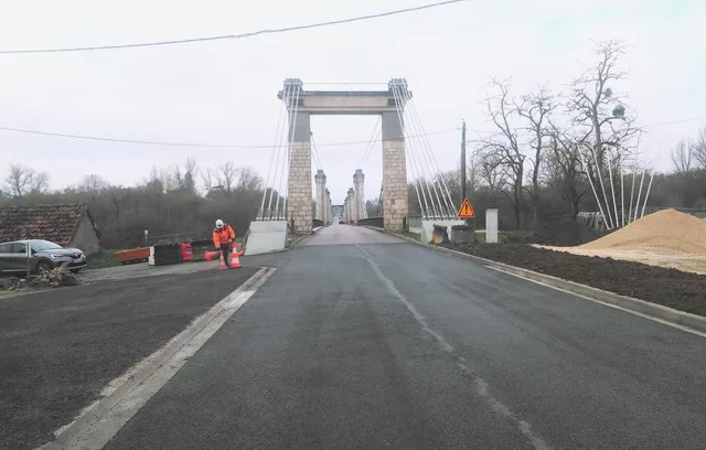 Circulation revenue à la normale à l’entrée nord du pont de Loire