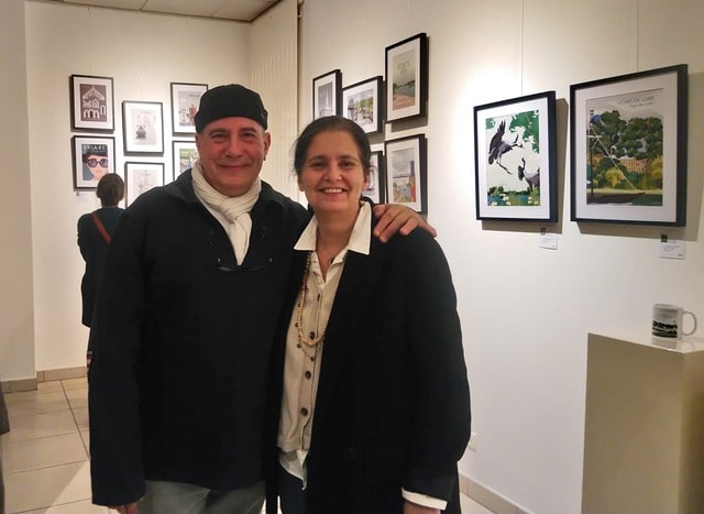 Deux artistes amoureux de la Loire à l’espace culturel