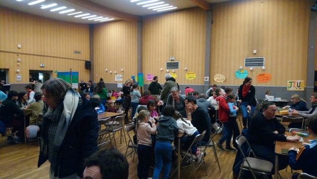 Soirée jeux pour financer une classe de découverte