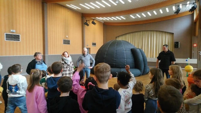 Une matinée la tête dans les étoiles 