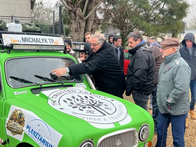 Départ du rallye Trophy 26 vers le Maroc