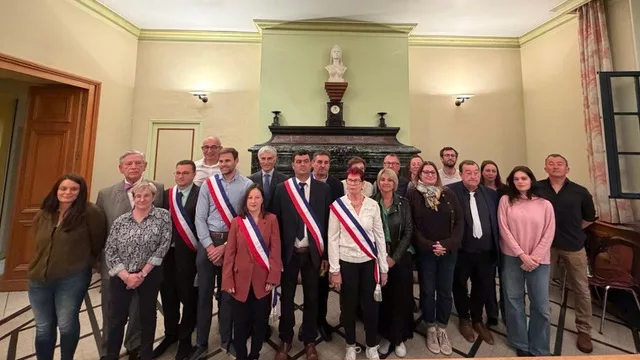 Vincent Gitton, maire de Châtillon-sur-Loire