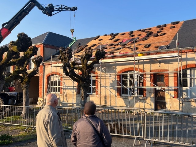 La nouvelle charpente est musclée