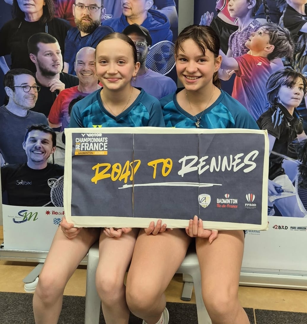 Isélya Durand, qualifiée pour les championnats de France de badminton !