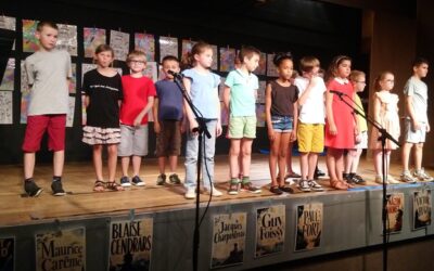 Un splendide spectacle donné par des élèves du primaire