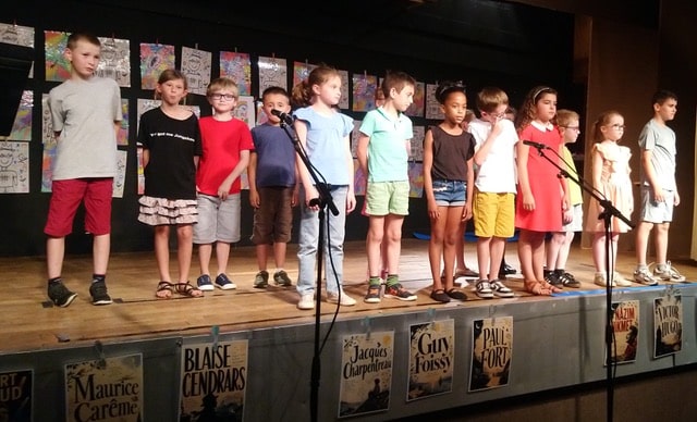 Un splendide spectacle donné par des élèves du primaire