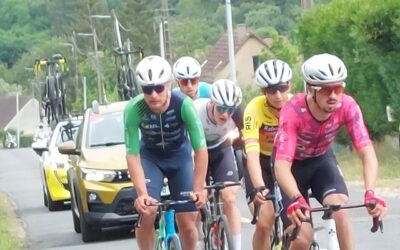 Le Tour du Loiret cycliste a traversé Châtillon à grande vitesse !