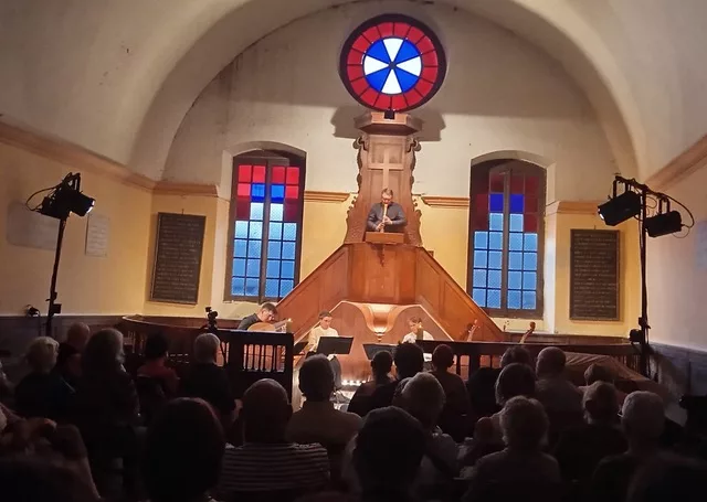 Ensemble Le Banquet du Roy en concert au temple protestant de Châtillon-sur-Loire