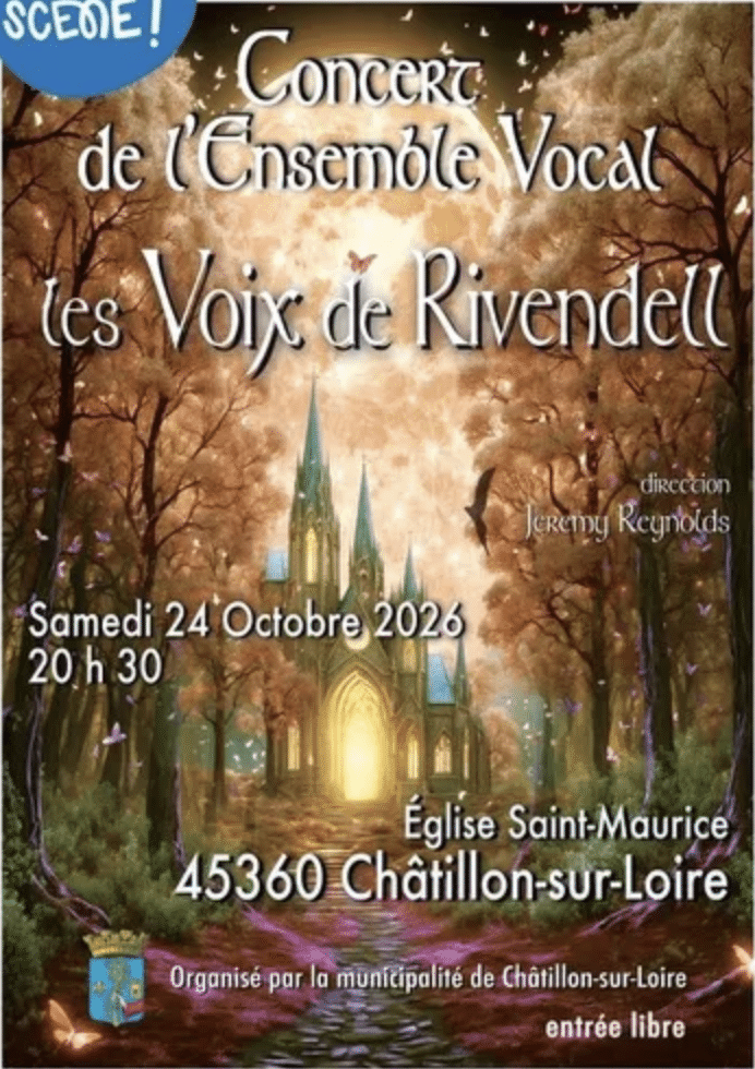 Les voix de Rivendell, à l&rsquo;église Saint-Maurice samedi soir